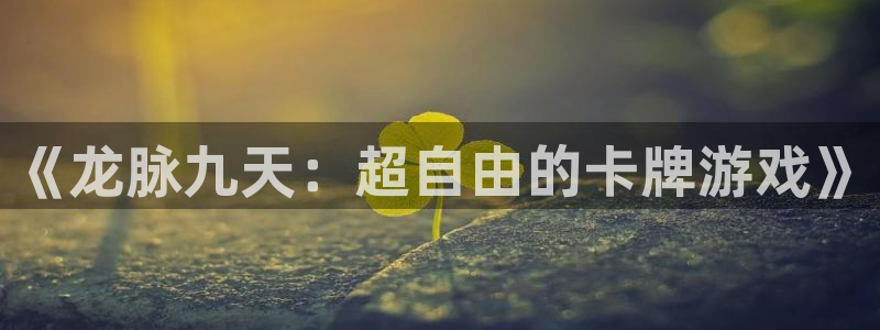 巅峰国际下载：《龙脉九天：超自由的卡牌游戏》
