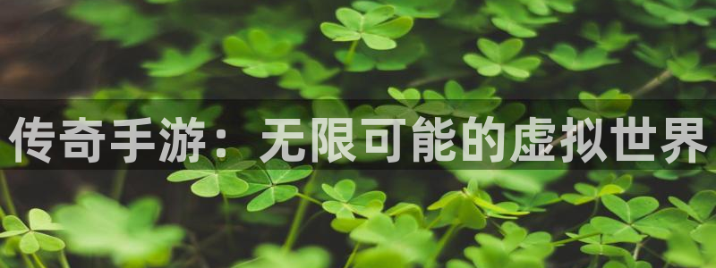 巅峰国际app：传奇手游：无限可能的虚拟世界